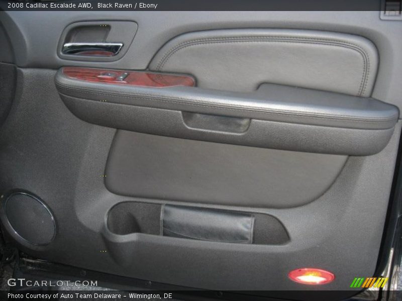 Black Raven / Ebony 2008 Cadillac Escalade AWD