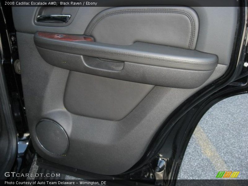 Black Raven / Ebony 2008 Cadillac Escalade AWD
