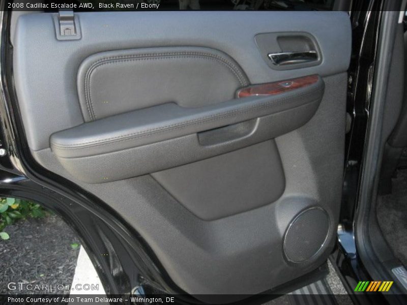 Black Raven / Ebony 2008 Cadillac Escalade AWD