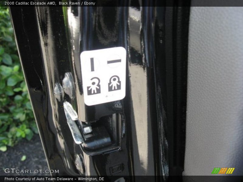 Black Raven / Ebony 2008 Cadillac Escalade AWD