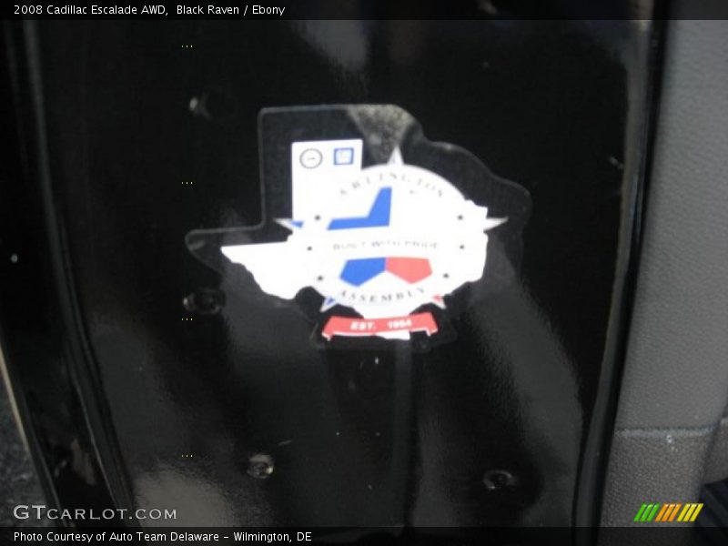 Black Raven / Ebony 2008 Cadillac Escalade AWD