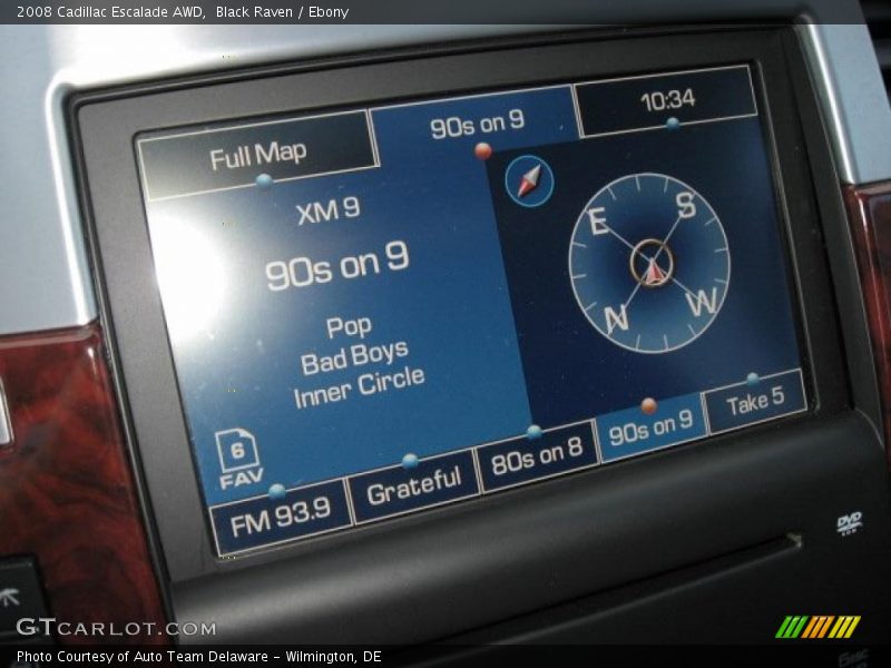 Black Raven / Ebony 2008 Cadillac Escalade AWD
