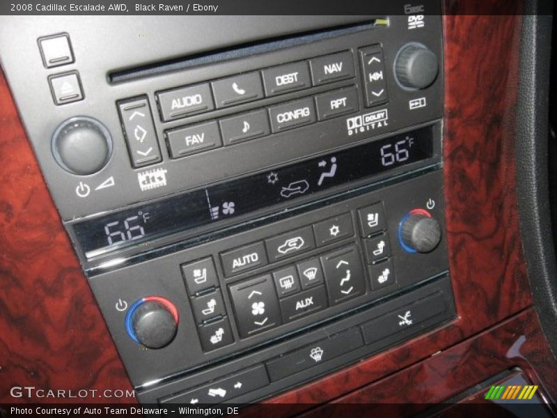 Black Raven / Ebony 2008 Cadillac Escalade AWD