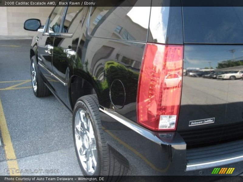 Black Raven / Ebony 2008 Cadillac Escalade AWD