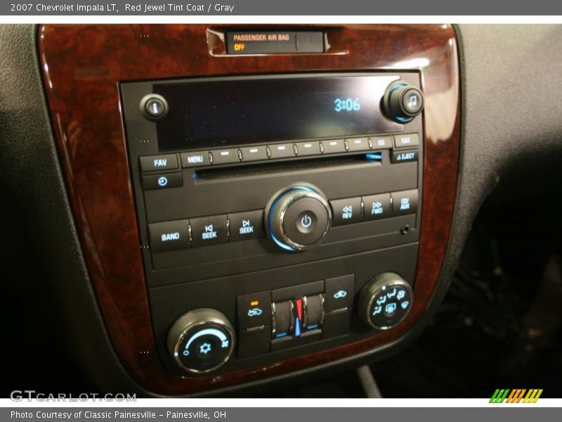 Red Jewel Tint Coat / Gray 2007 Chevrolet Impala LT