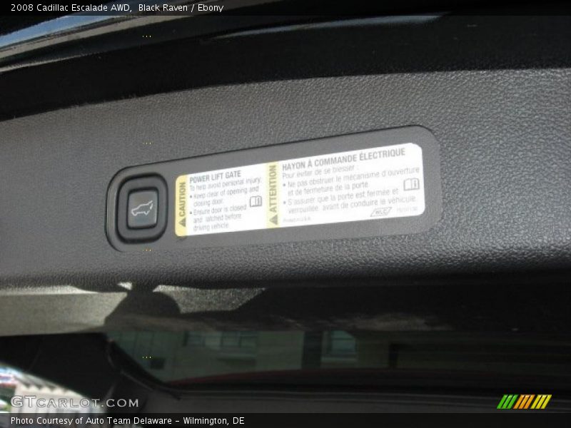 Black Raven / Ebony 2008 Cadillac Escalade AWD