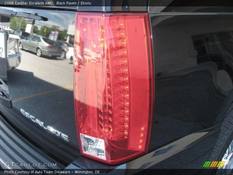 Black Raven / Ebony 2008 Cadillac Escalade AWD