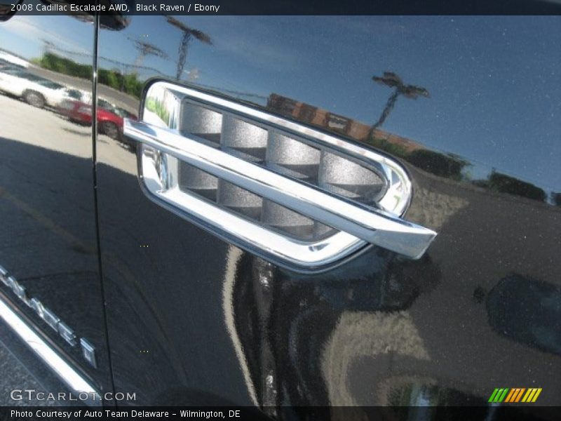 Black Raven / Ebony 2008 Cadillac Escalade AWD