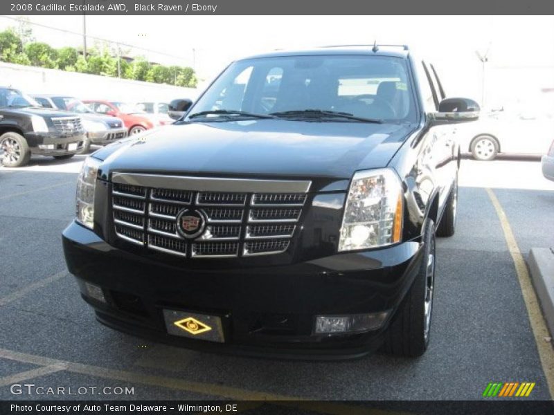 Black Raven / Ebony 2008 Cadillac Escalade AWD