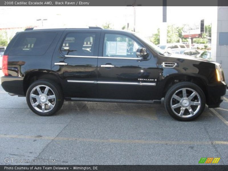 Black Raven / Ebony 2008 Cadillac Escalade AWD