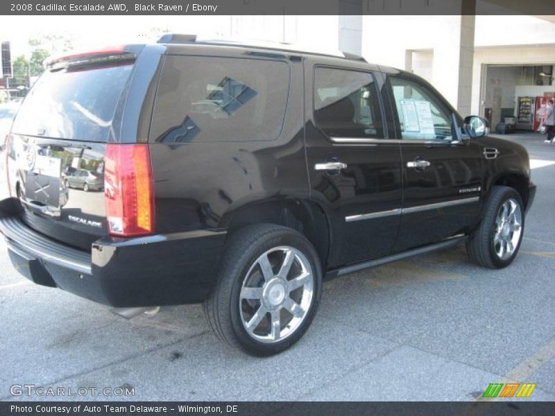 Black Raven / Ebony 2008 Cadillac Escalade AWD