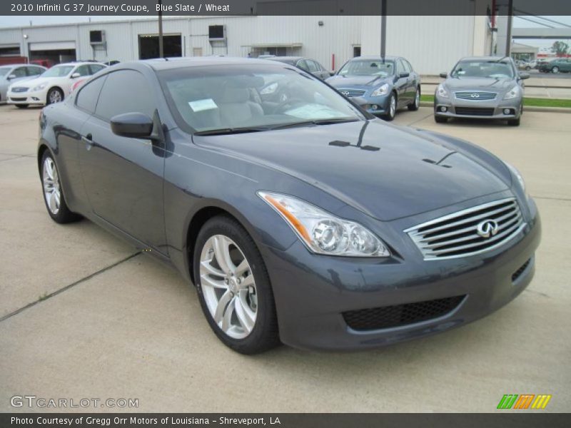 Blue Slate / Wheat 2010 Infiniti G 37 Journey Coupe