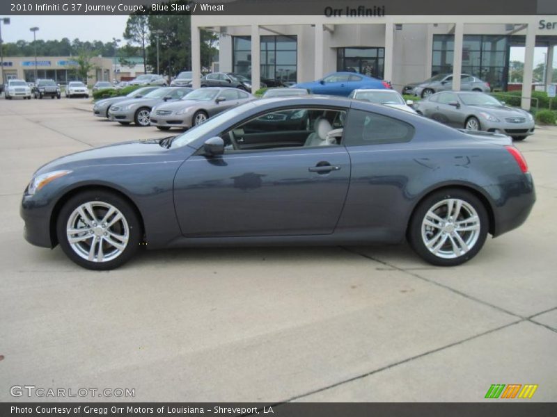 Blue Slate / Wheat 2010 Infiniti G 37 Journey Coupe