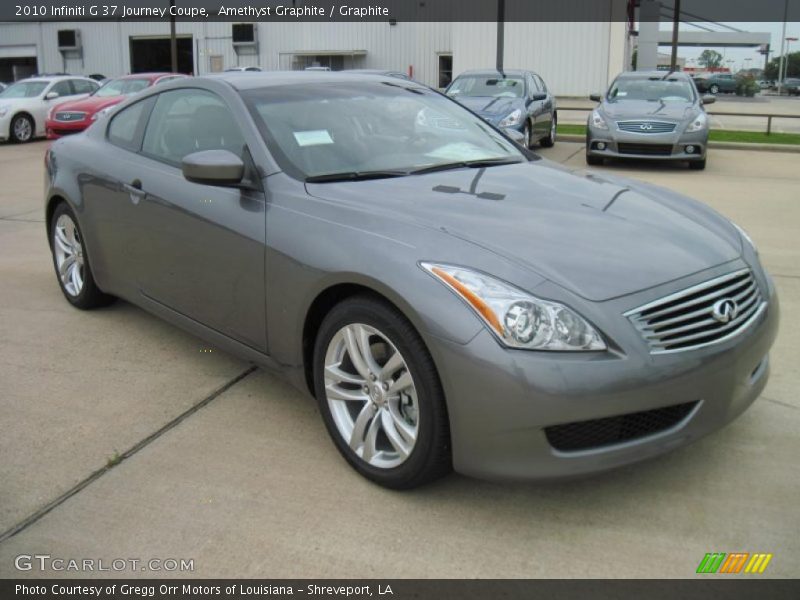 Amethyst Graphite / Graphite 2010 Infiniti G 37 Journey Coupe