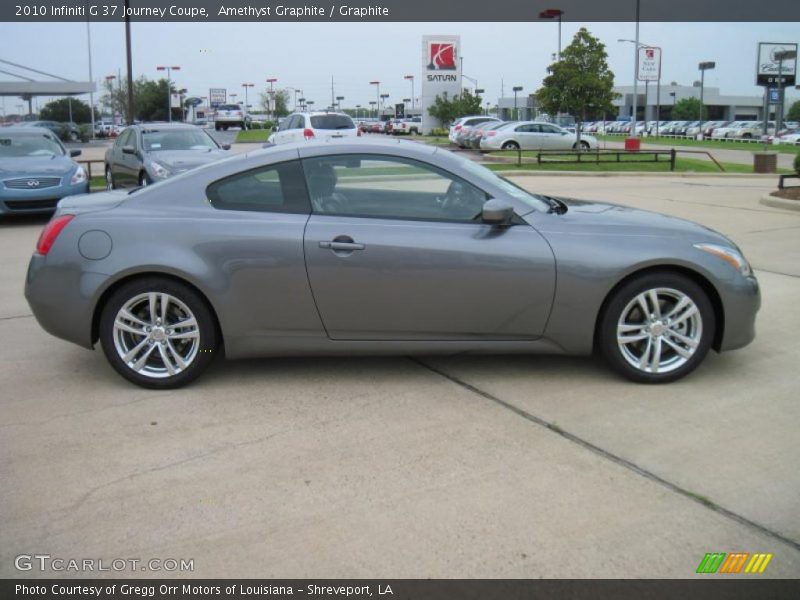 Amethyst Graphite / Graphite 2010 Infiniti G 37 Journey Coupe