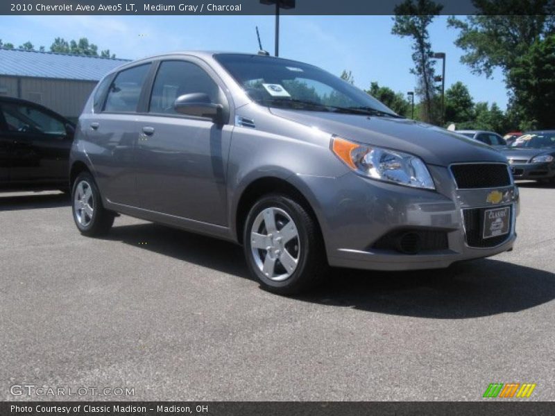 Medium Gray / Charcoal 2010 Chevrolet Aveo Aveo5 LT