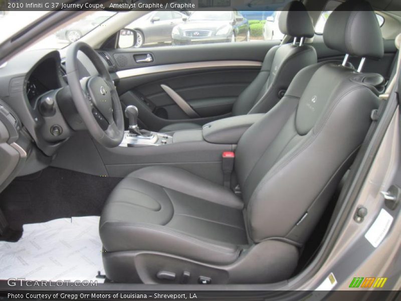 Amethyst Graphite / Graphite 2010 Infiniti G 37 Journey Coupe