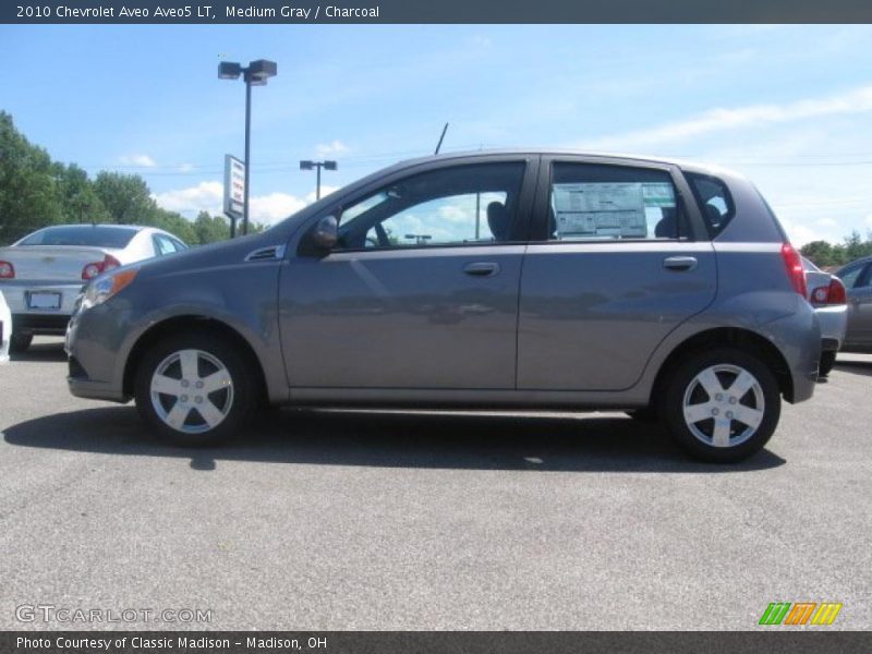 Medium Gray / Charcoal 2010 Chevrolet Aveo Aveo5 LT