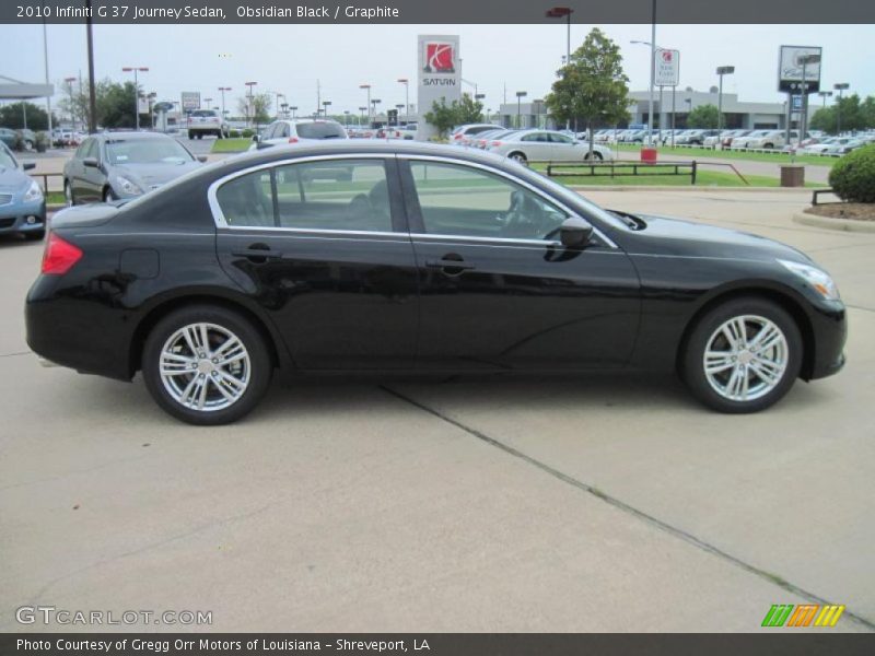 Obsidian Black / Graphite 2010 Infiniti G 37 Journey Sedan