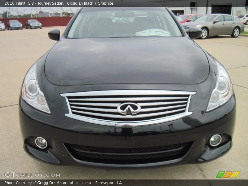 Obsidian Black / Graphite 2010 Infiniti G 37 Journey Sedan