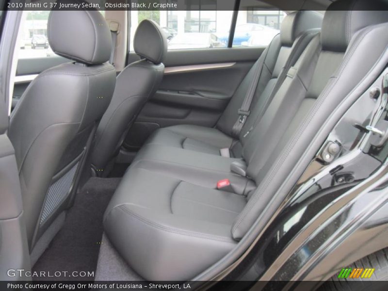 Obsidian Black / Graphite 2010 Infiniti G 37 Journey Sedan