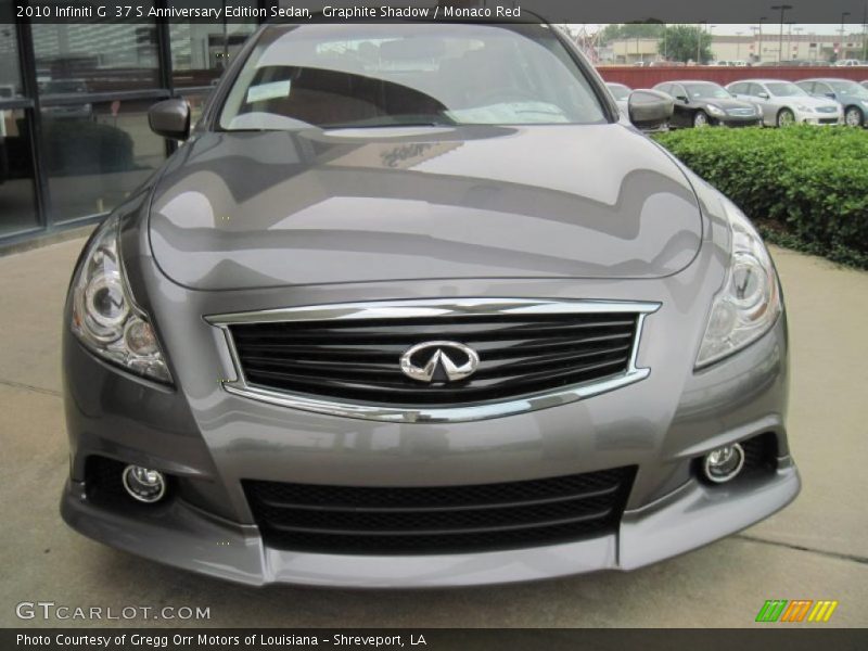Graphite Shadow / Monaco Red 2010 Infiniti G  37 S Anniversary Edition Sedan
