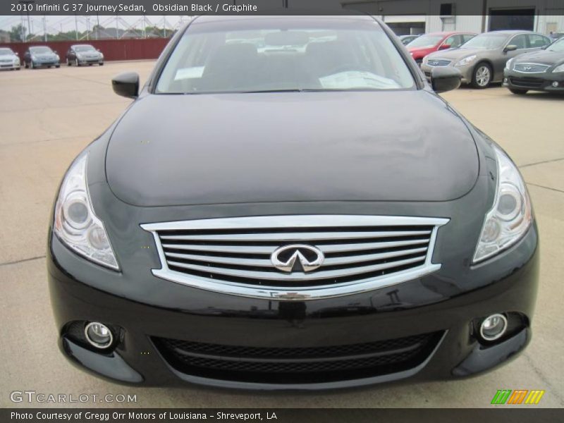 Obsidian Black / Graphite 2010 Infiniti G 37 Journey Sedan