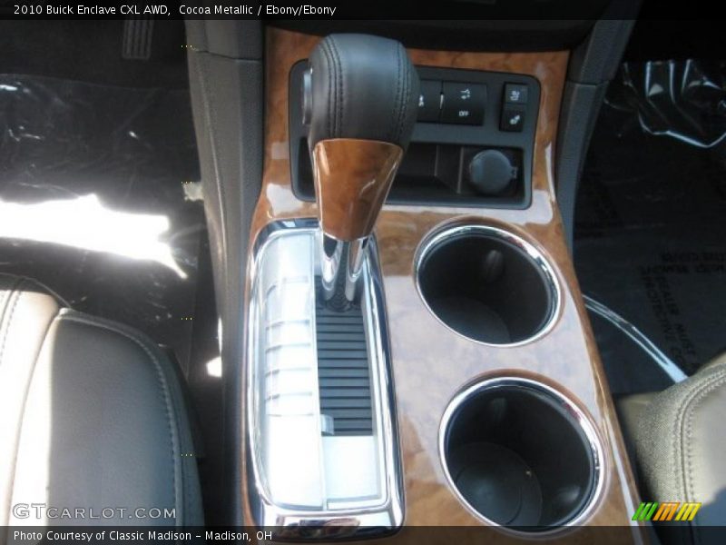 Cocoa Metallic / Ebony/Ebony 2010 Buick Enclave CXL AWD
