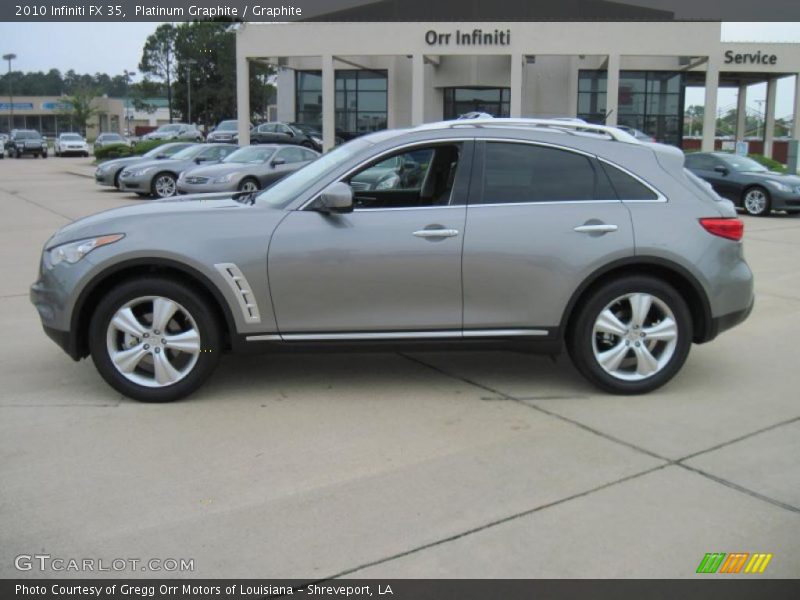 Platinum Graphite / Graphite 2010 Infiniti FX 35