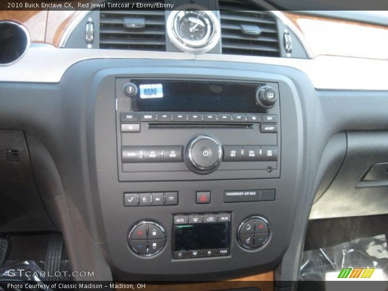 Red Jewel Tintcoat / Ebony/Ebony 2010 Buick Enclave CX