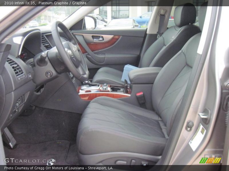 Platinum Graphite / Graphite 2010 Infiniti FX 35
