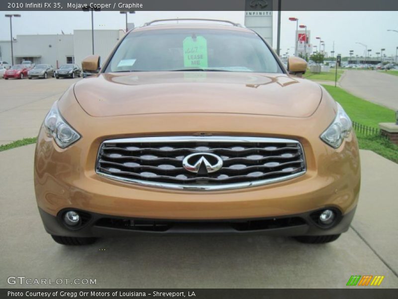 Mojave Copper / Graphite 2010 Infiniti FX 35