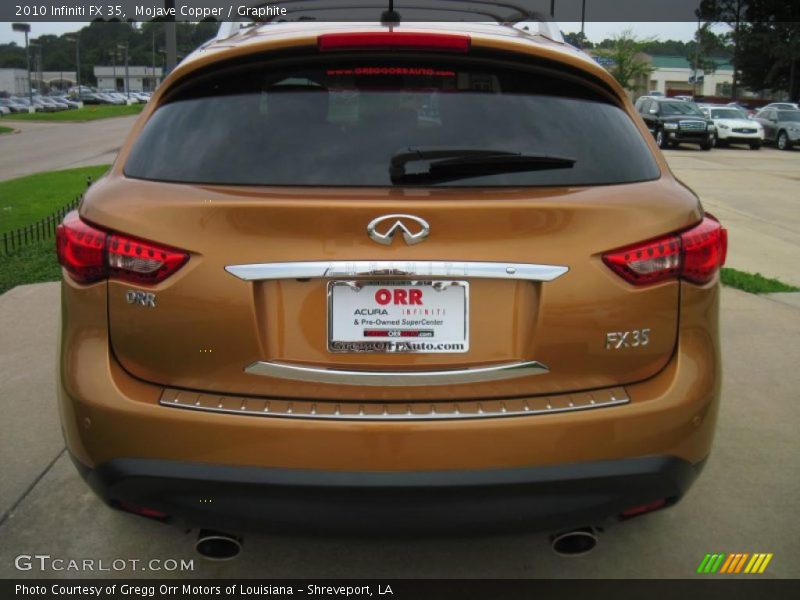 Mojave Copper / Graphite 2010 Infiniti FX 35