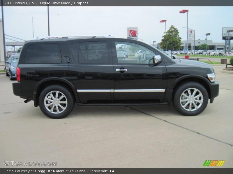 Liquid Onyx Black / Graphite 2010 Infiniti QX 56