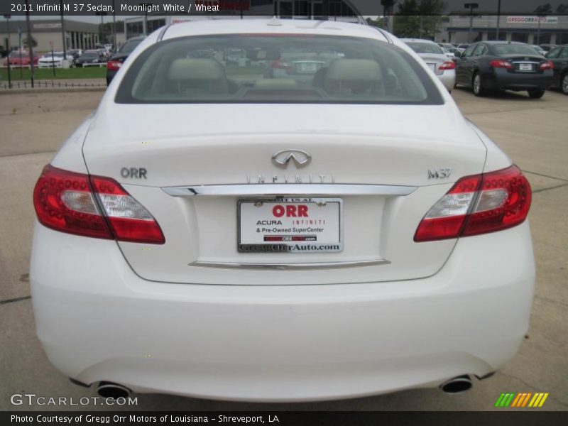 Moonlight White / Wheat 2011 Infiniti M 37 Sedan