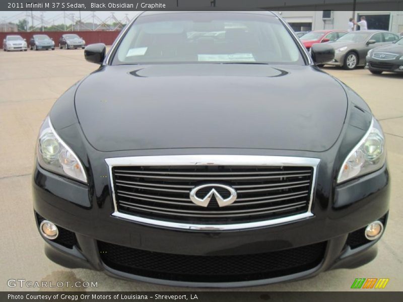 Black Obsidian / Graphite 2011 Infiniti M 37 S Sedan