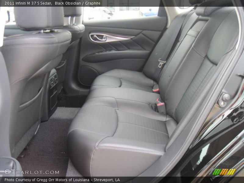 Black Obsidian / Graphite 2011 Infiniti M 37 S Sedan