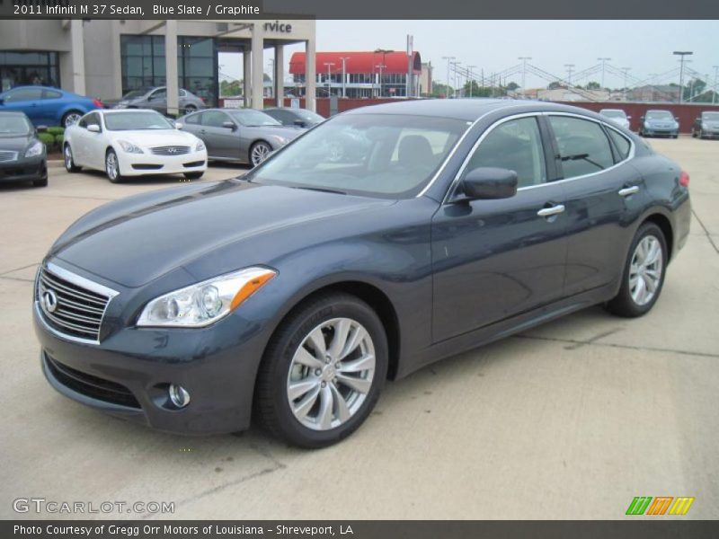 Blue Slate / Graphite 2011 Infiniti M 37 Sedan