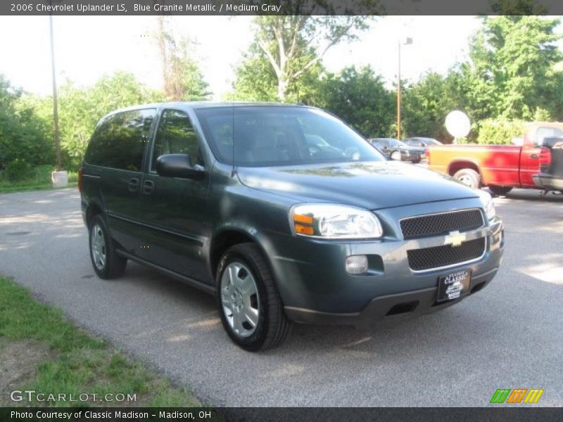 Blue Granite Metallic / Medium Gray 2006 Chevrolet Uplander LS