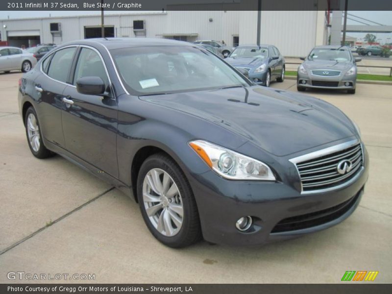 Blue Slate / Graphite 2011 Infiniti M 37 Sedan