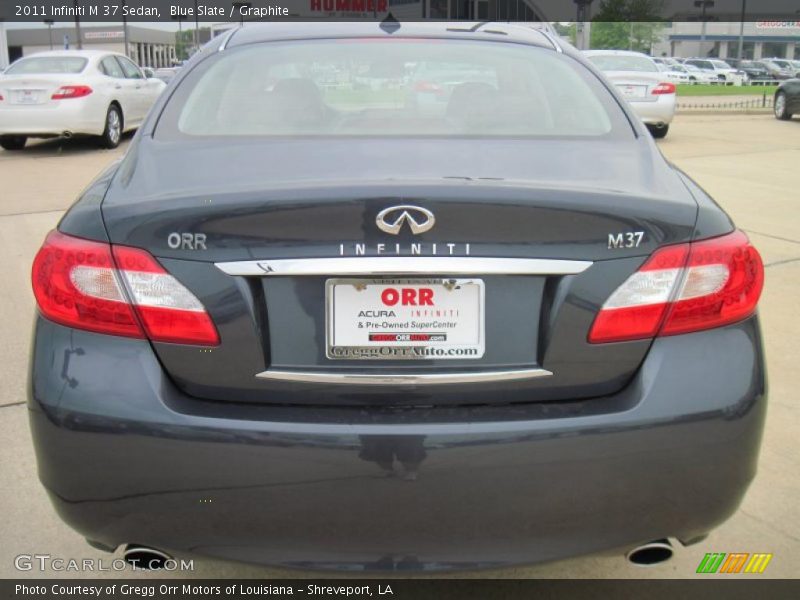 Blue Slate / Graphite 2011 Infiniti M 37 Sedan