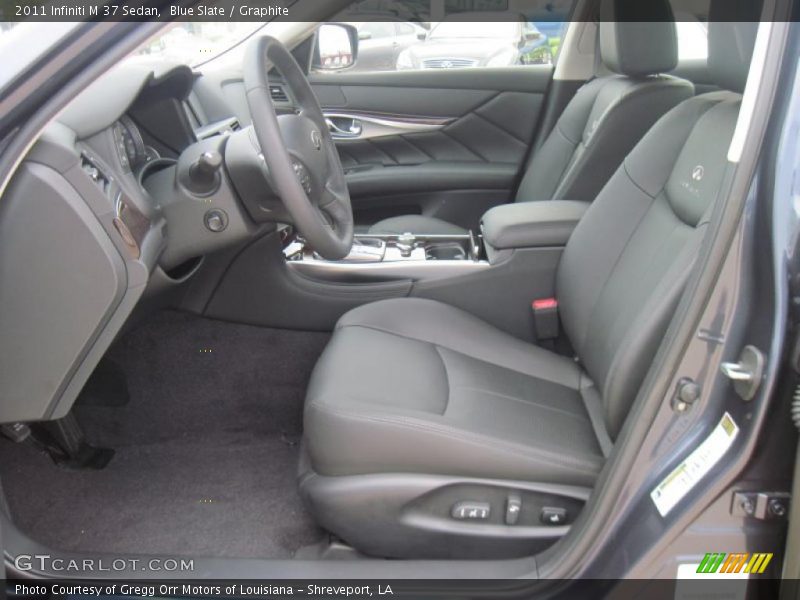 Blue Slate / Graphite 2011 Infiniti M 37 Sedan