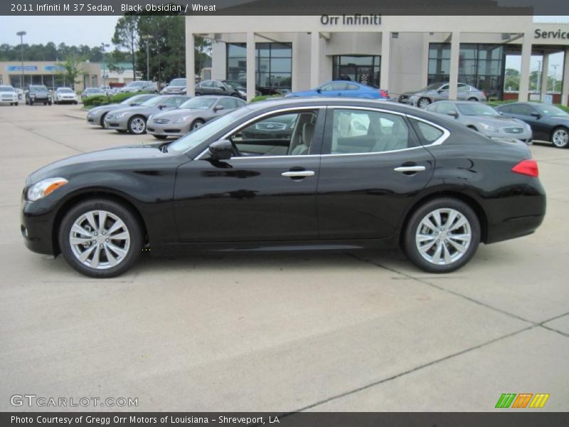 Black Obsidian / Wheat 2011 Infiniti M 37 Sedan