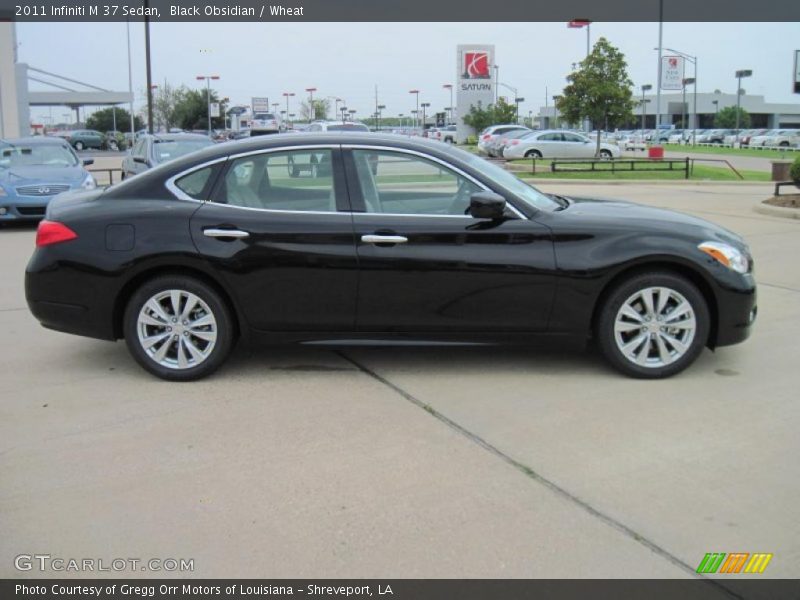 Black Obsidian / Wheat 2011 Infiniti M 37 Sedan