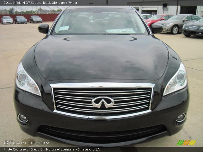 Black Obsidian / Wheat 2011 Infiniti M 37 Sedan
