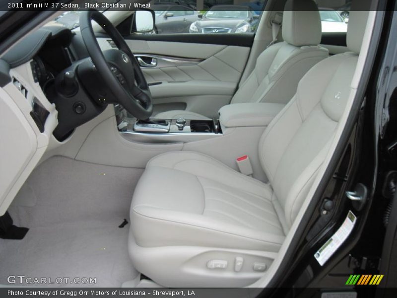 Black Obsidian / Wheat 2011 Infiniti M 37 Sedan