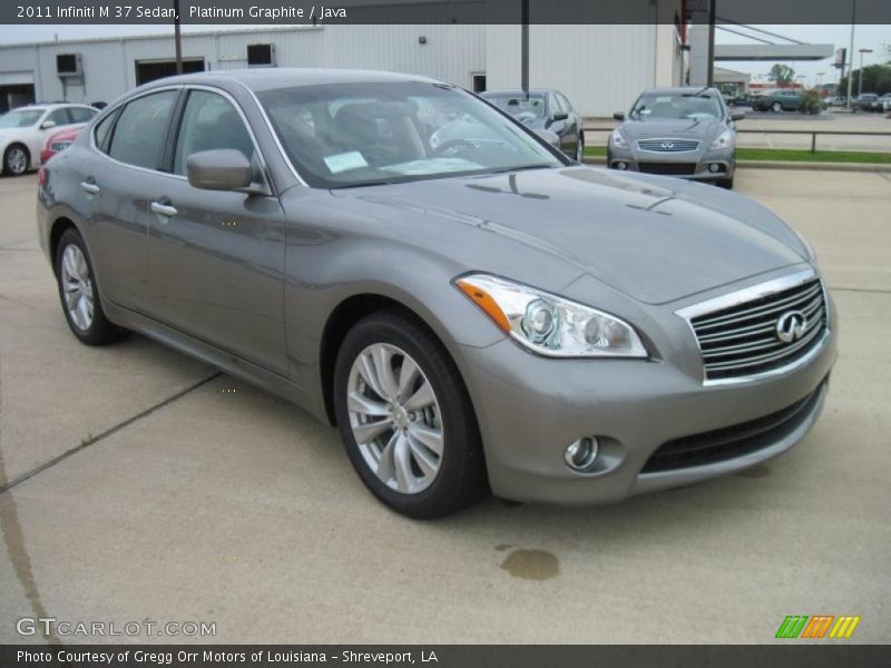 Platinum Graphite / Java 2011 Infiniti M 37 Sedan