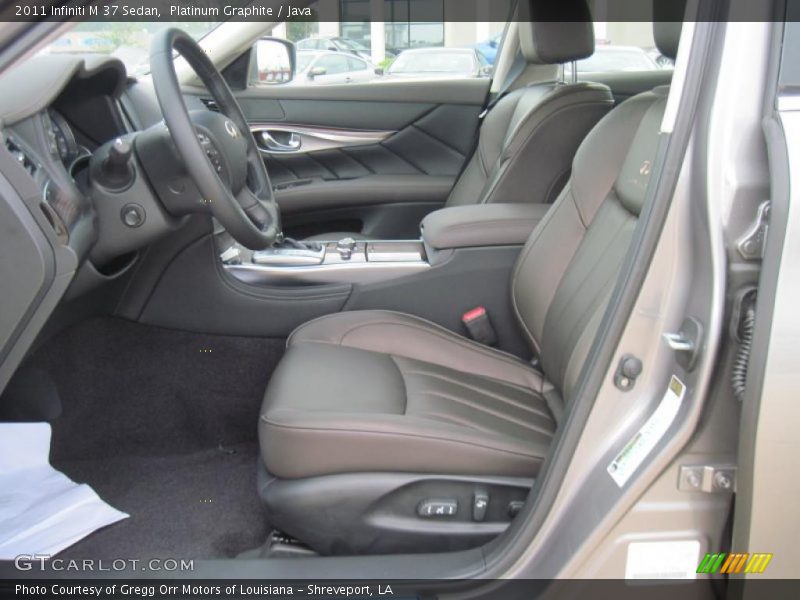 Platinum Graphite / Java 2011 Infiniti M 37 Sedan