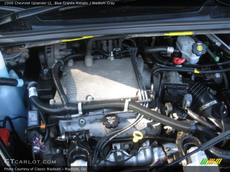 Blue Granite Metallic / Medium Gray 2006 Chevrolet Uplander LS