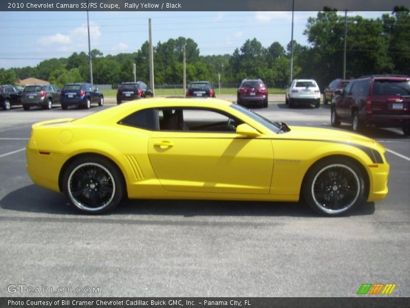 Rally Yellow / Black 2010 Chevrolet Camaro SS/RS Coupe